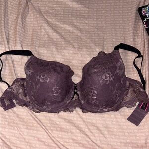 La SENZA Purple Lace Underwire Bra